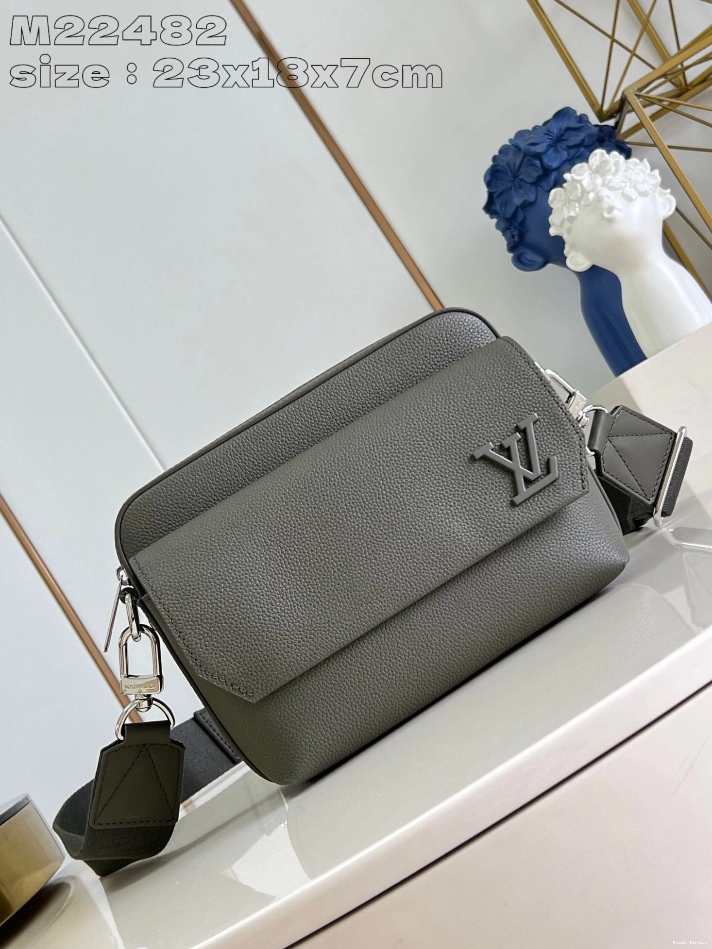 Cheap VUITTON LOUIS Messenger-23.5*18*7CM Fastline 0715